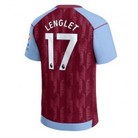 Camisa de time de futebol Aston Villa Clement Lenglet #17 Replicas 1º Equipamento 2023-24 Manga Curta
